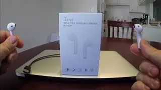****ОБЗОР БЕЗ ЛОХА**** Беспроводные наушники i7 TWS V4.2+EDR Twin, 18.02.2018