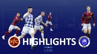 Highlights | Stenhousemuir 1-0 Stranraer, 20th January 2024