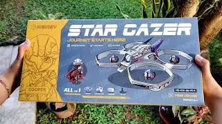 Hisingy StarGazer Unboxing Drone Mainan FPV Paket Lengkap Mewah