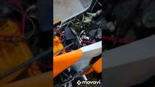 Honda NSR 125 jc20/JC22 cdi  639 vs CDI 572 test iskry, spark test