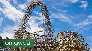 La MONTAÑA RUSA más EXTREMA de FLORIDA | Iron Gwazi | Busch gardens Tampa