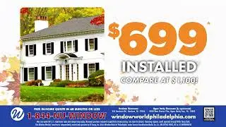 Celebrate 30 Years of Savings! Window World of Philadelphia Window Replacements