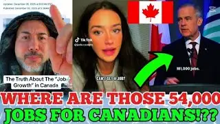 CANADIANS are FUMING with ANGER they CAN'T GET JOBS yet the Government claims 54K MORE JOBS for Them