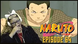 HE'S AN UNMOTIVATED GENIUS!!! NARUTO EPISODE 64 || FIRST TIME WATCHING!