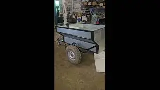 Прицеп ВМЗ , переделали под прицеп для квадроцикла #atv #brp #cfmoto #stelsguepard #hsc