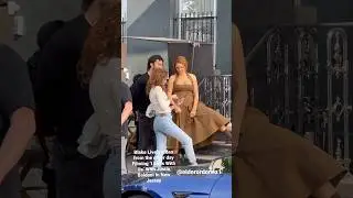 Blake Lively video from the other day Filming &lsquo;t Ends With Us&rsquo; With Justin Baldoni In New Jersey