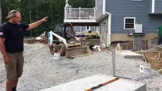 Prepping for the Outdoor Living Room in Higganum, CT