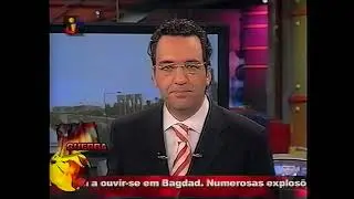 Guerra no Iraque TVI 20-03-2003
