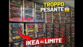 Rinforzo armadio IKEA PAX: colonna di supporto fai-da-te per sostenere la collezione Bburago