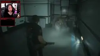 licker heart attack in resident evil 2