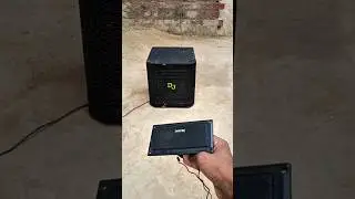 different type sound test |speaker ke sath Twitter lagane se sound mein kya different hota Hai #shot