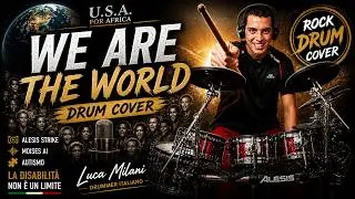 We Are The World - ( drum cover U.S.A. for Africa )