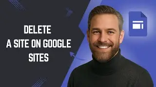 How to Delete a Site on Google Sites Fast and Easy! &ndash; Google Sites Tutorial for Beginners