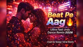 Beat Pe Aag 🔥 | Ultra Fast Urdu Dance Remix 2026 | Club DJ Song | Viral Reels#BeatPeAag