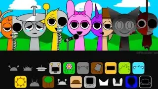 Sprunki-World01 is live!                             Sprunki all characters in Dance mode #sprunki
