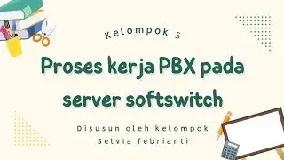 Proses kerja PBX pada server softswitch