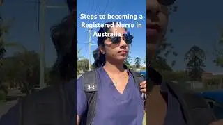 How to become a Nurse in Australia 🇦🇺        #nurse #australia #trending #viralvideo