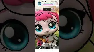 My Catch Teeniping oc (Sorry for tracing and cut out video) 