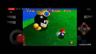 Playing Super Mario 64