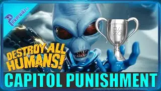 Destroy All Humans - Capitol Punishment - Silver Trophy / Achievement 🏆