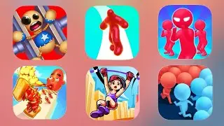 KICK THE BUDDY vs Blob Runner 3D vs Join & Clash vs Sandwich Runner vs Roof Rails vs Count Masters