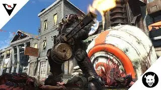 Fallout 4 Mods: TES-51 Power Armor -Skyrim Inspired 