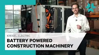 Battery powered construction machinery - High performance off-highway application - KREISEL + SUNCAR