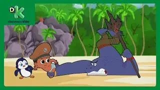 Baby Little Singham👶| The Crazy Shark Attack 🦈| Best Cartoons😍| Cartoon for Kids✨| @DiscoveryKidsIN