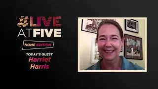 Broadway.com #LiveatFive: Home Edition with Tony Winner Harriet Harris of RATCHED