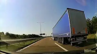 Belgrade-Kefalonia (part one 573km Belgrade-Bitola) Timelapse