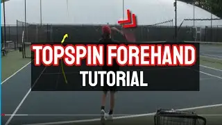 How to Hit a Topspin Forehand...Practice Drills Included