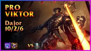 PRO Viktor Replay Astralis [Dajor/dajor25] | KDA 10/2/6 MID (EUW)