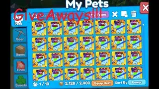 Mining Simulator 2 Giveaways! 1500+ pets to giveaway!