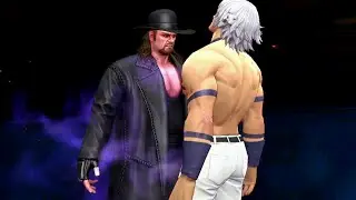 THE UNDERTAKER VS OROCHI SAGA BOSSES - LUNATIC DIFFICULTY - STORY MODE - KOF ALL STAR