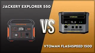 Jackery Explorer 550 vs Vtoman FlashSpeed 1500 Technical Comparison