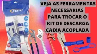 Ferramentas para trocar Descarga Caixa Acoplada, Marido de Aluguel