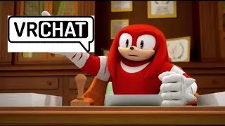 Knuckles approve some VRChat Worlds 