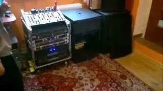 Dare Gorillaz Test bass 1x Beyma 15P1000Fe 8r pod mostkiem 8r Proline 3000 :)