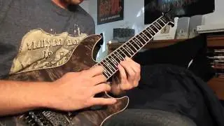 Scar Symmetry - Ghost Prototype I (Guitar Solo Cover)