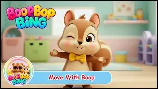 Move With Boop! | BoopBopBing Kids Action Song | Clap • Wave • Dance
