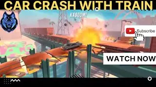 Car Crash With Train | Gameplay #stuntcarextreme #Shanogaming