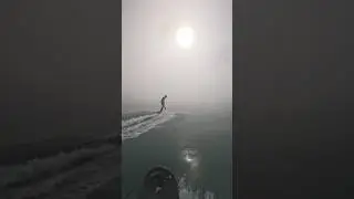 Lost in the Mystical Embrace of the Fog. #jetsurf #jetboard #surf #motorized #jetsurfing #2stroke