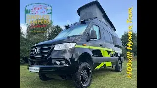 &pound;100k Motorhome Tour! 2022 Hymer Grand Canyon S Crossover Edition