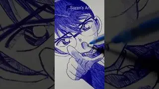 Detective Conan drawing | Soren's Art #detectiveconan #conan #anime #drawing #sjram