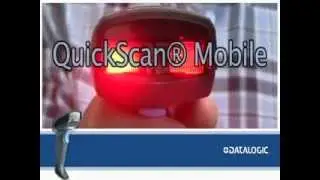 Datalogic QUICKSCAN LINEAR IMAGER MOBILE CORDLESS 1D USB KIT BLACK 433MHZ
