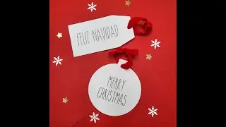 Rae Dunn Inspired Christmas Tags with your Cricut (FREE SVG)