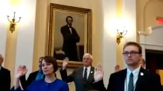 State Senator Justin Chenette - Swearing In