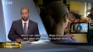 Corinth on Czech national TV