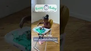 #parenthack #hack Busy Baby is a LIFESAVER! Stop the drop with this genius Mat and Tether system!