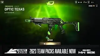 CDL 2023 Team Packs Optic Texas MODERN WARFARE 2 Optic Texas | Optical Texas MW2 Optic Texas Skin